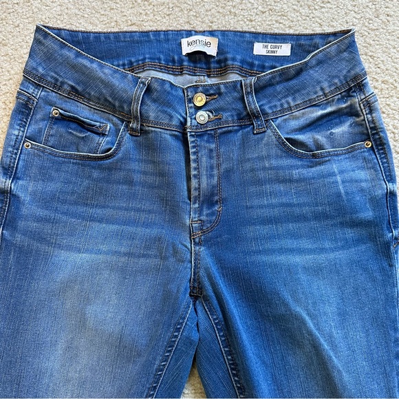 Kensie The Curvy Skinny Jeans size 8/29 - Picture 2 of 4